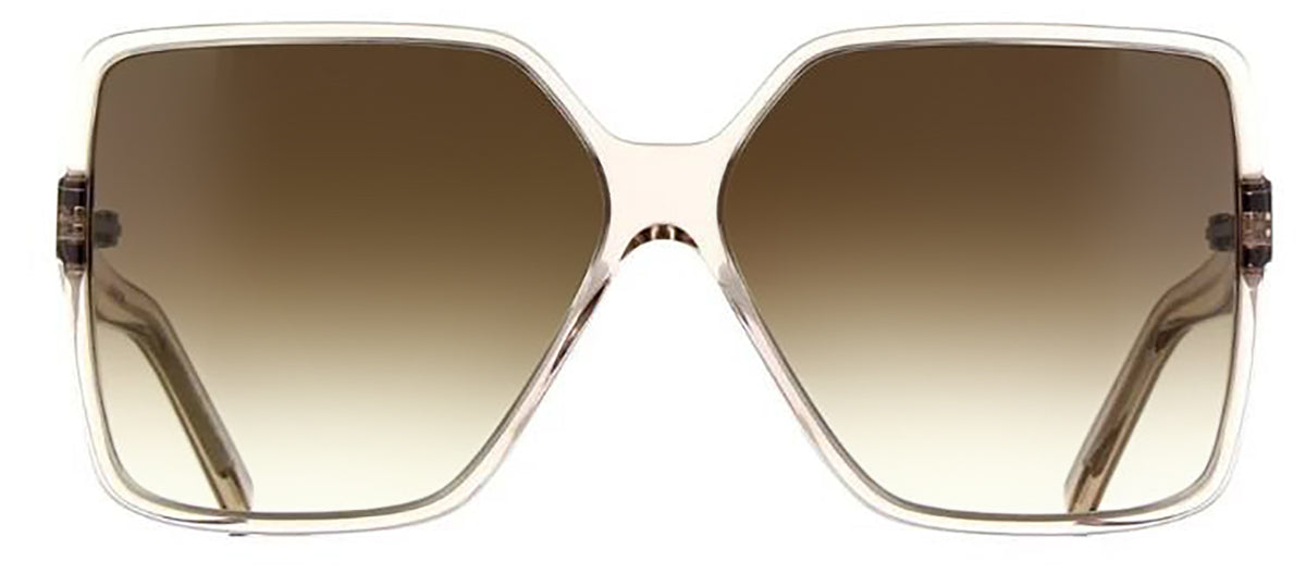 Saint Laurent SL232 BETTY 005 Square Sunglasses - Clear