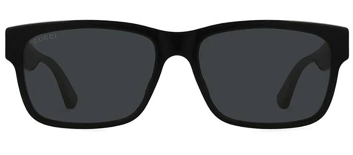 GUCCI GG0340S 006 Rectangle Sunglasses - Green Multicolor
