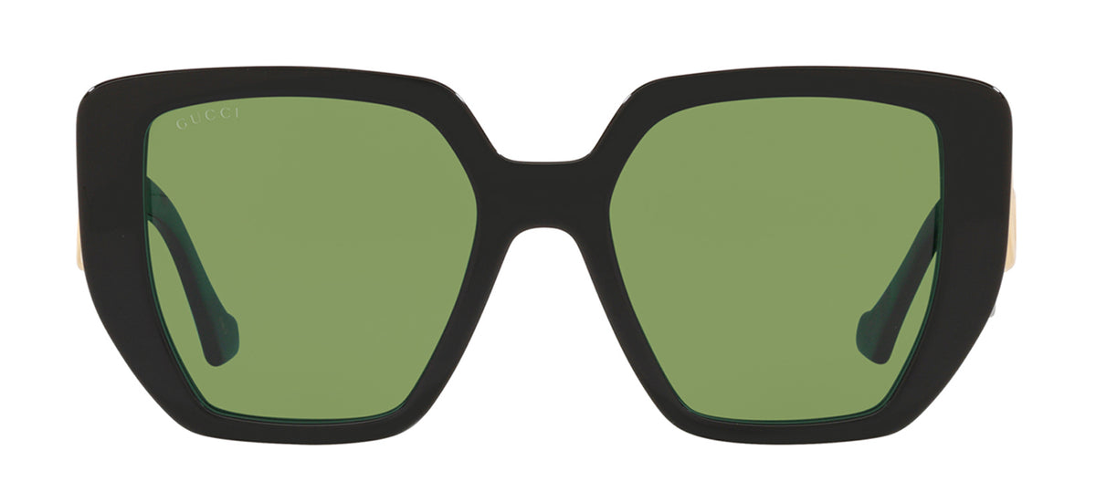 GUCCI GG0956S 001 Square Sunglasses - Shiny Black