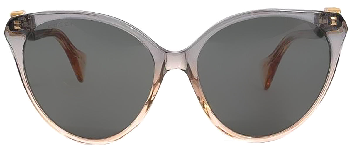 GUCCI GG1011S 002 Cat Eye Sunglasses - Blue