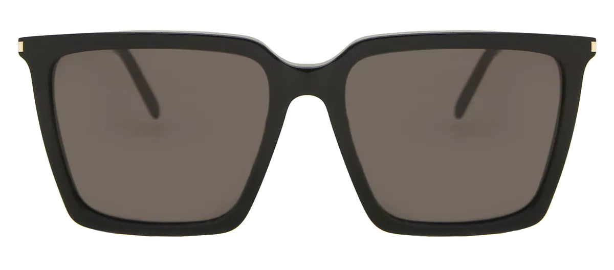 Saint Laurent SL474 001 Oversized Square Sunglasses - Black