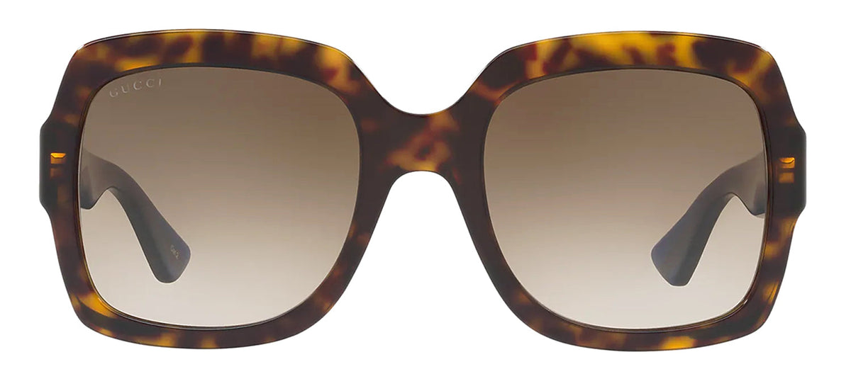 GUCCI GG0036SN 004 Square Sunglasses - Havana