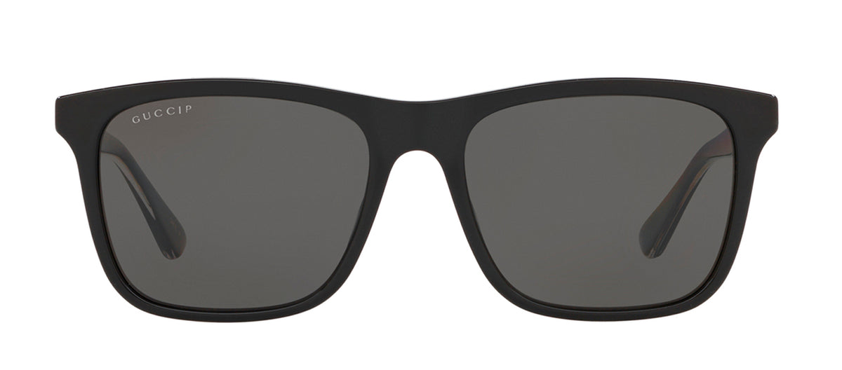 GUCCI GG0381SN 007 Wayfarer Polarized Sunglasses - Black