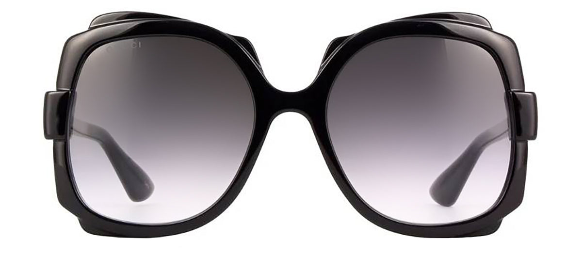 GUCCI GG1431S 001 Butterfly Sunglasses - Black