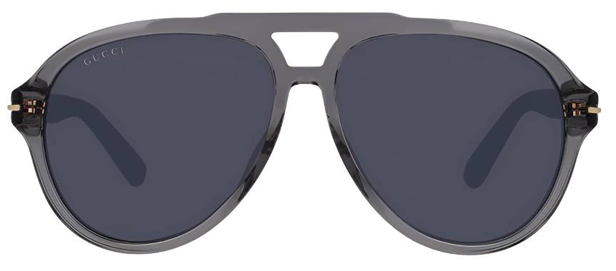 GUCCI GG1443S 005 Aviator Sunglasses - Grey