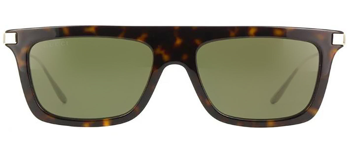 GUCCI GG1437S 002 Flattop Sunglasses - Havana