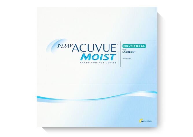 ACUVUE 1-Day Moist Multifocal 90 Pack Contact Lenses