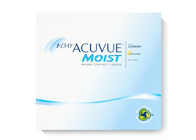 ACUVUE 1-Day Moist 90 Pack Contact Lenses