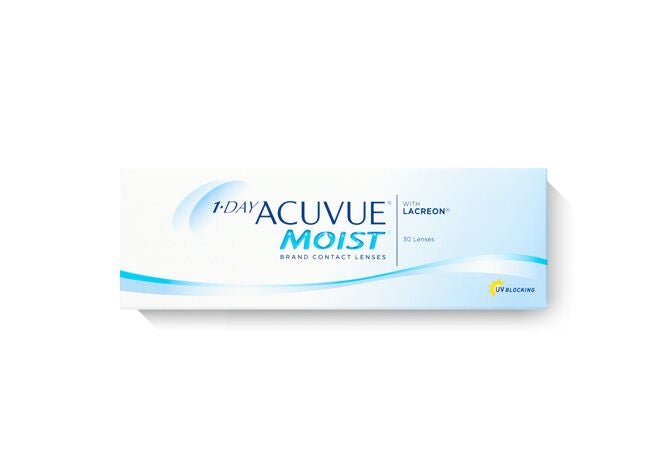 ACUVUE 1-Day Moist 30 Pack Contact Lenses