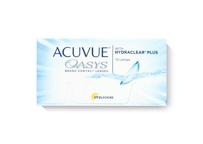 ACUVUE OASYS with HYDRACLEAR PLUS 12 Pack Contact Lenses