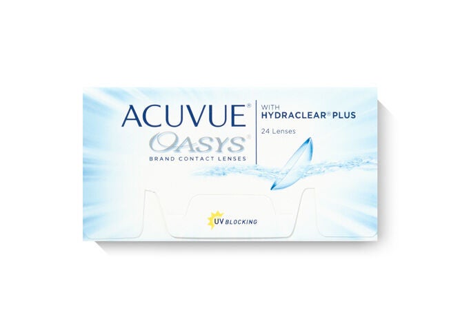 ACUVUE OASYS with HYDRACLEAR PLUS 24 Pack Contact Lenses