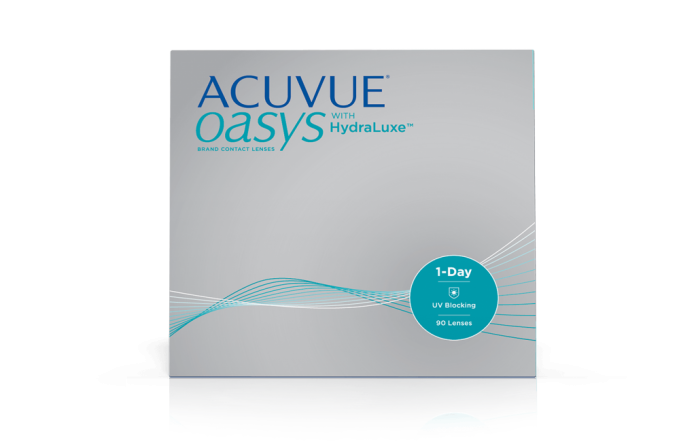 Acuvue Oasys HydraLuxe 1-Day 90 Pack Contact Lenses