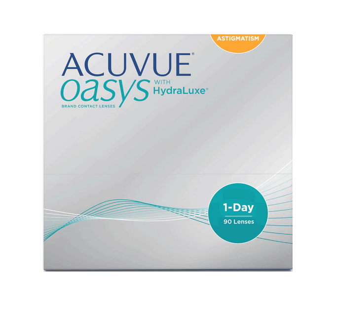 Acuvue Oasys 1-Day For Astigmatism - 90 Pack Contact Lenses