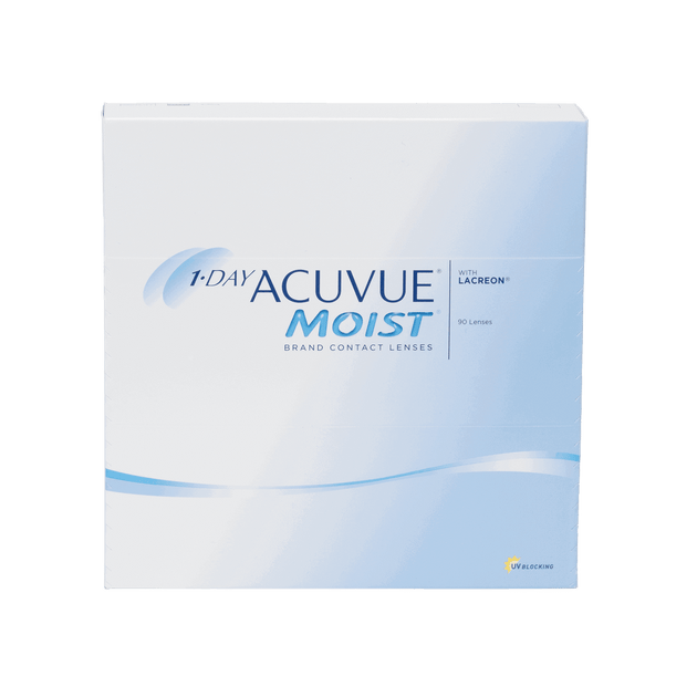 1-Day Acuvue Moist - 90 Pack Contact Lenses