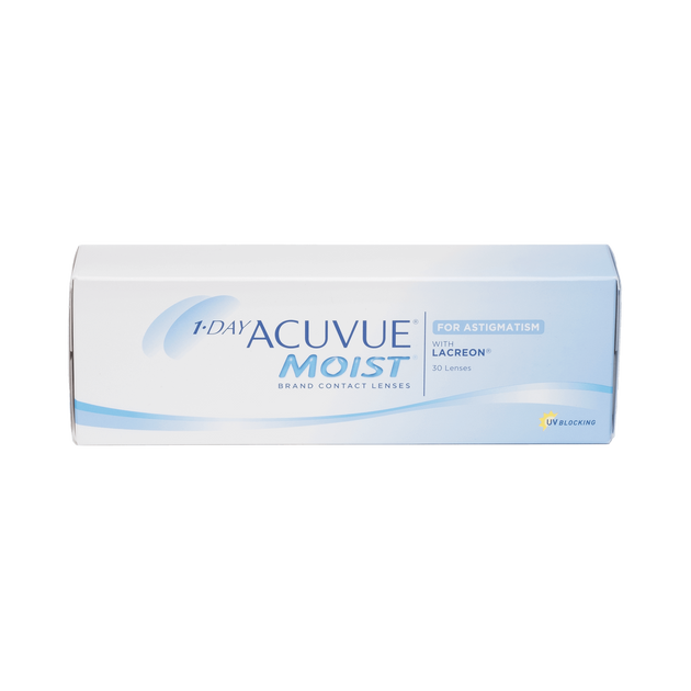 1-Day Acuvue Moist for Astigmatism - 30 Pack Contact Lenses