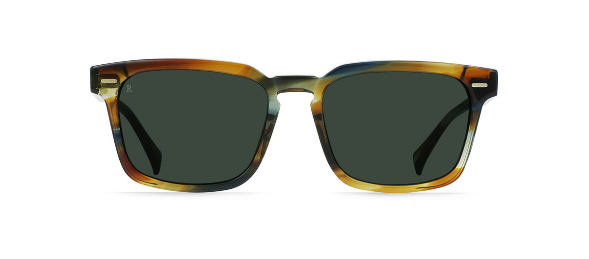 RAEN ADIN S773 Rectangle Sunglasses - Green