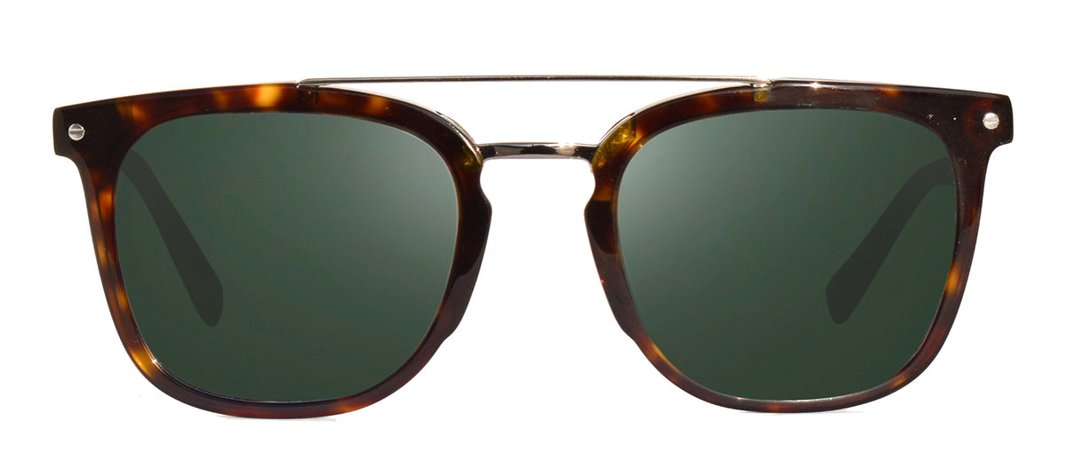 Revo ATLAS RE 1179 12 SG50 Square Polarized Sunglasses - Havana