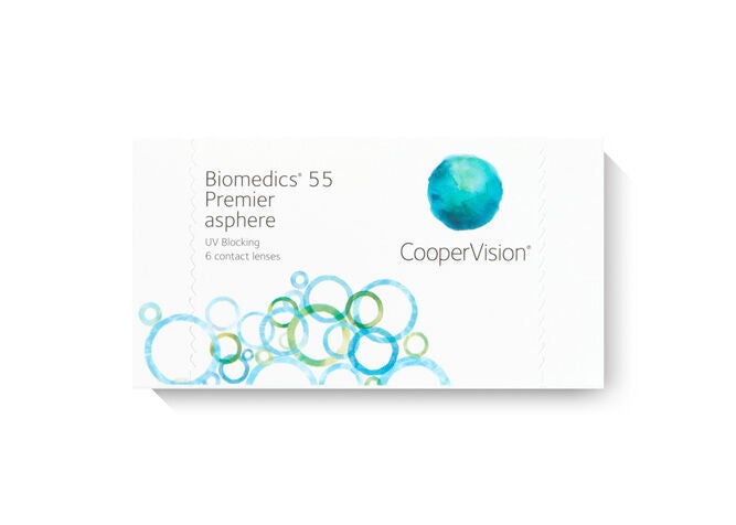 Biomedics 55 Premier 6 Pack Contact Lenses