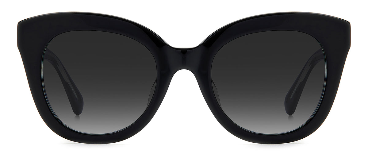 Kate Spade BELAH/S 9O 807 Cat Eye Sunglasses - Black