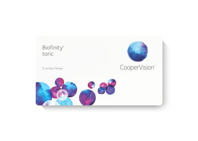 Biofinity Toric 6 Pack Contact Lenses