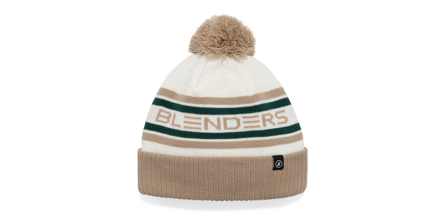 Pom Beanies - Khaki Pom Beanie