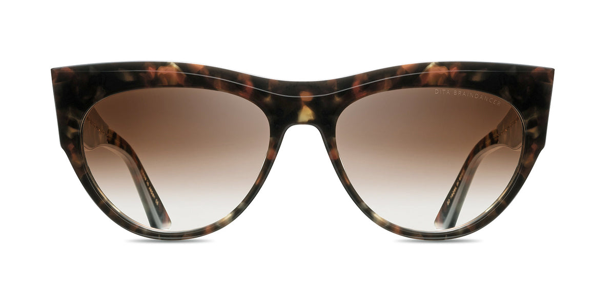 Dita Braindancer DTS525-58-02 Cat Eye Sunglasses - Tortoise