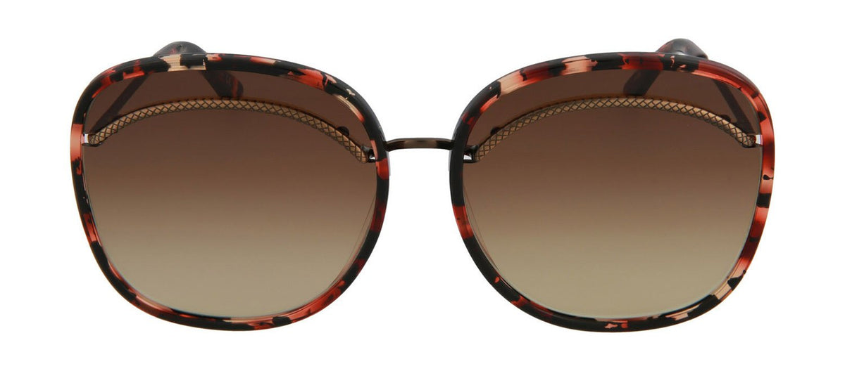 Bottega Veneta BV0138S-30001682002 Round/Oval Sunglasses - Havana