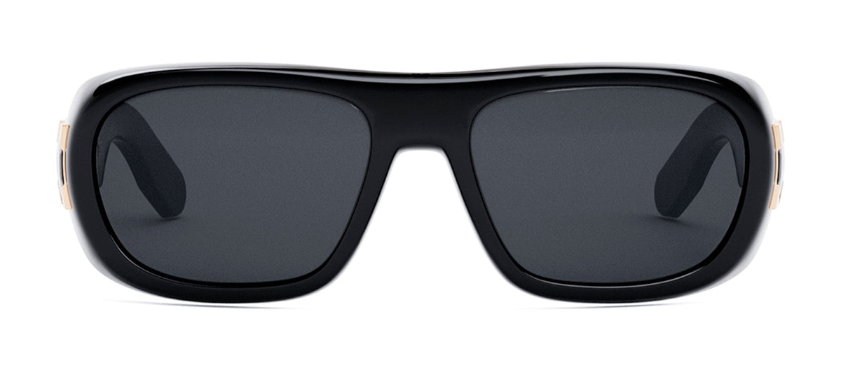 LADY 9522 S1I 01A Flattop Sunglasses - Black
