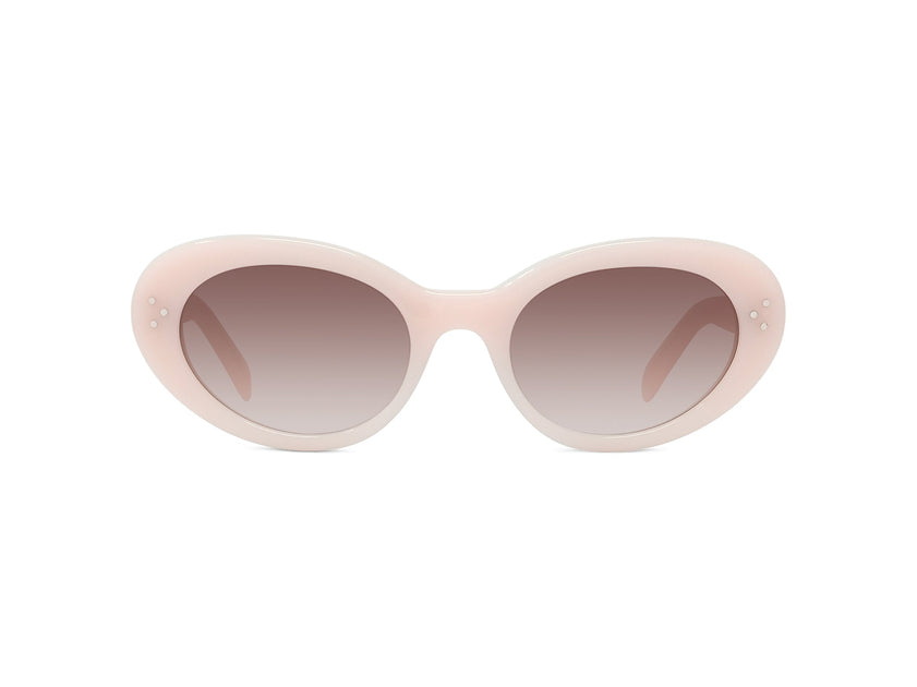 Celine CL 40193U 72F Oval Sunglasses - Pink