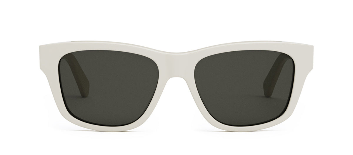 Celine MONOCHROMS CL 40249U 25A Square Sunglasses - White