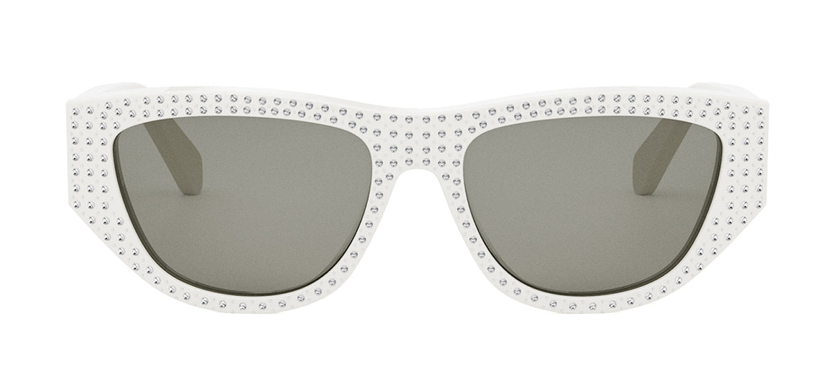 Celine CL4278US 25A Square Sunglasses - White
