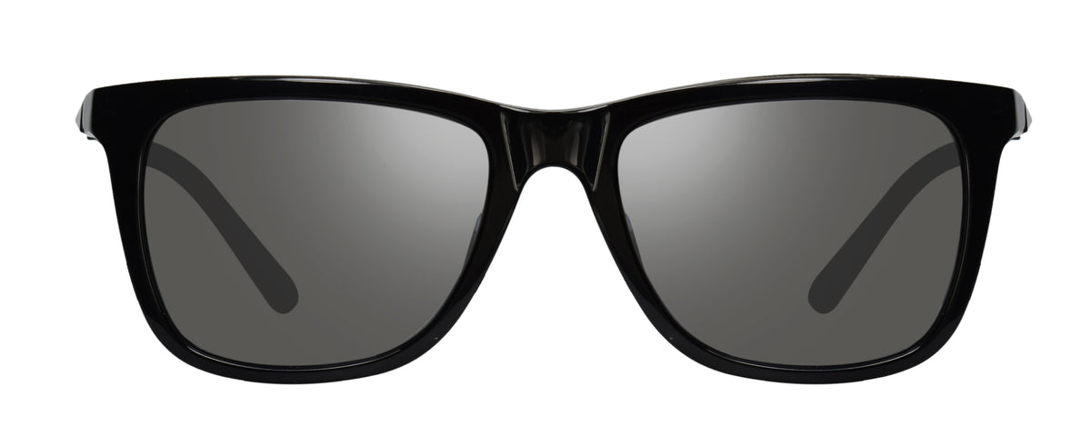 Revo COVE JS Square Polarized Sunglasses - Black