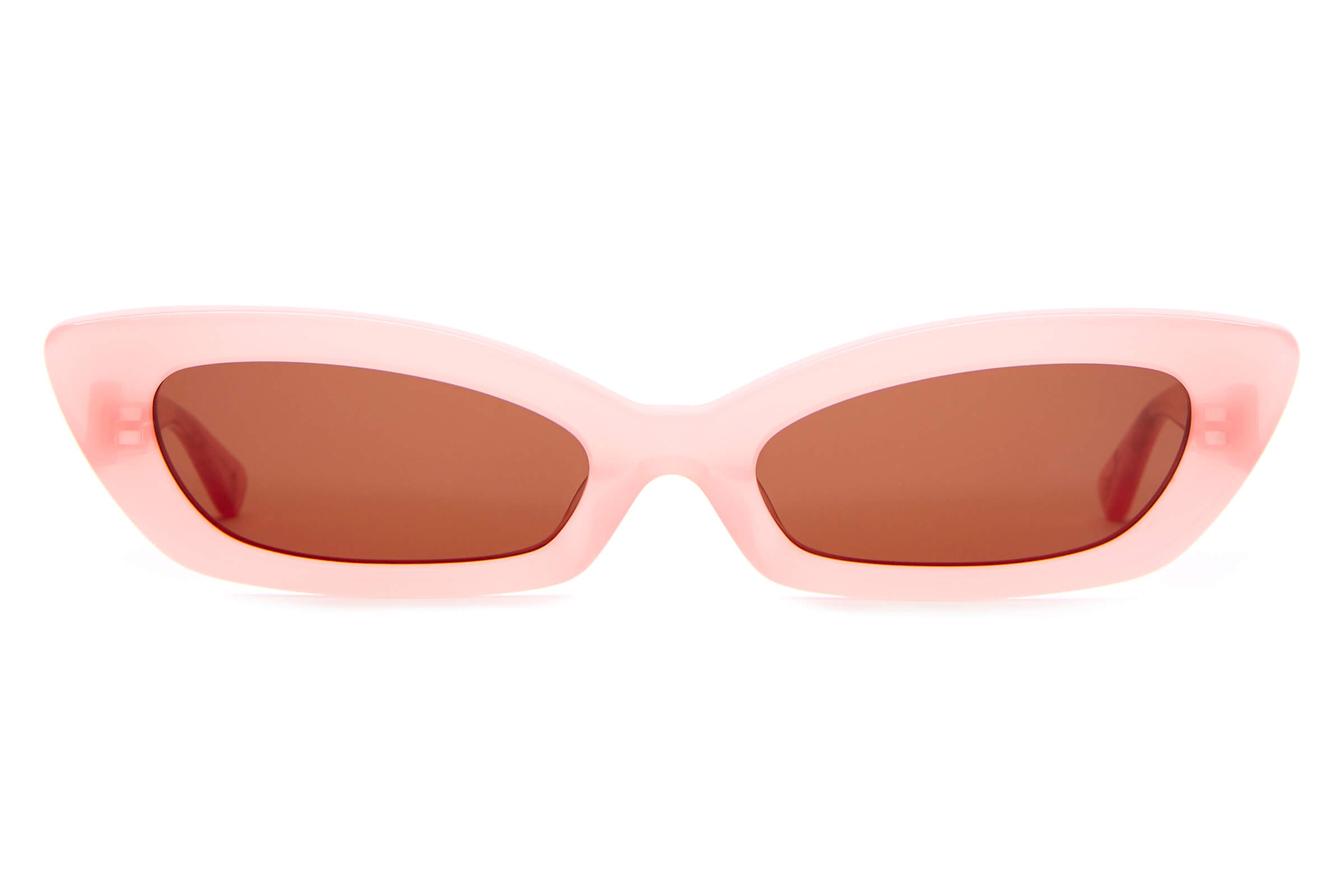 Emma Chamberlain x The Oliver Coral Cat-Eye Sunglasses