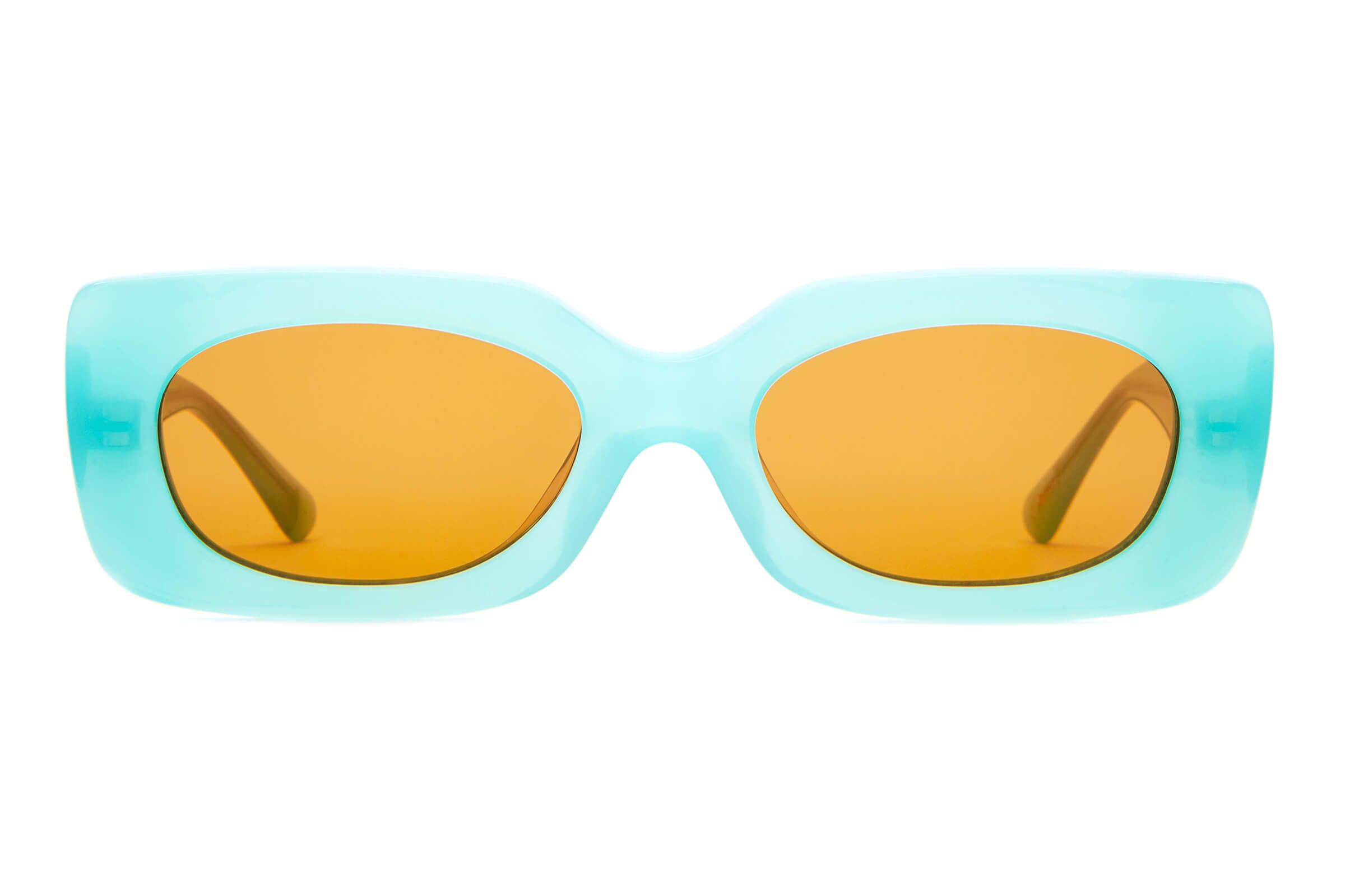Emma Chamberlain x The Supa Phreek Turquoise Sunglasses