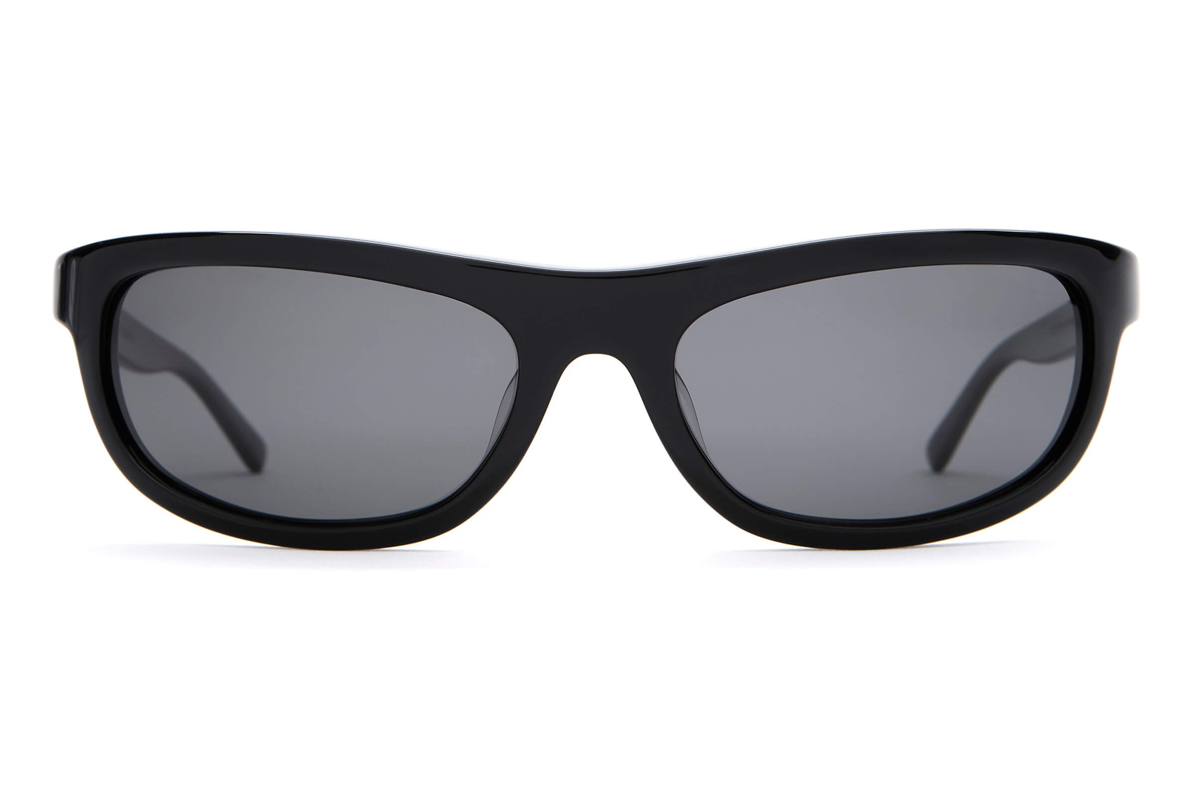 The Chaos Vault Black Bio Polarized Wraparound Sunglasses