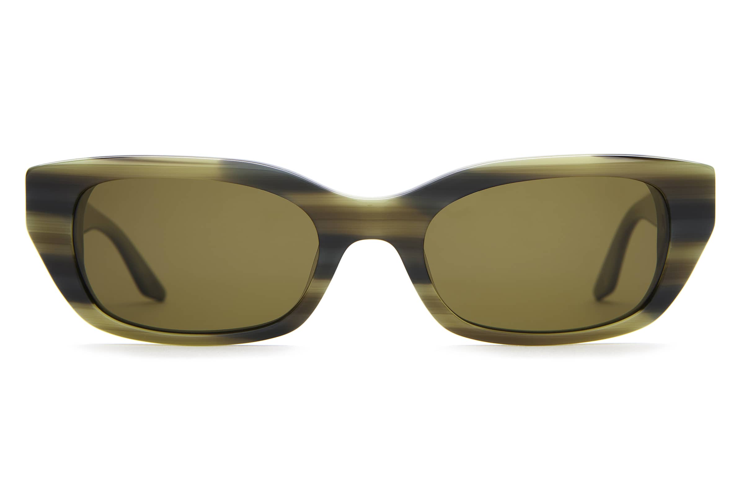 The Gothic Breeze Frond Green Polarized Sunglasses