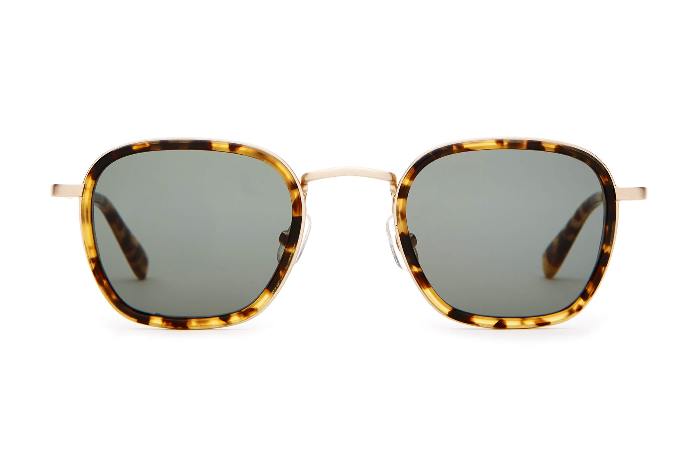 The Groove Pilot Gold Tokyo Tortoise Square Sunglasses