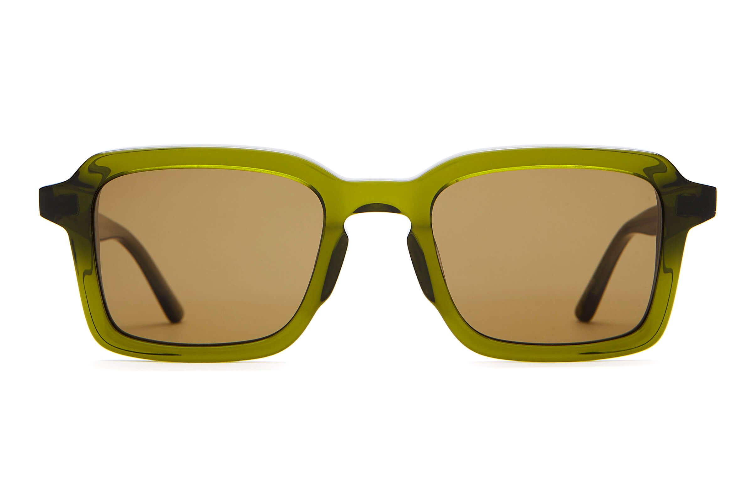 The Heavy Tropix Olive Green Polarized Sunglasses