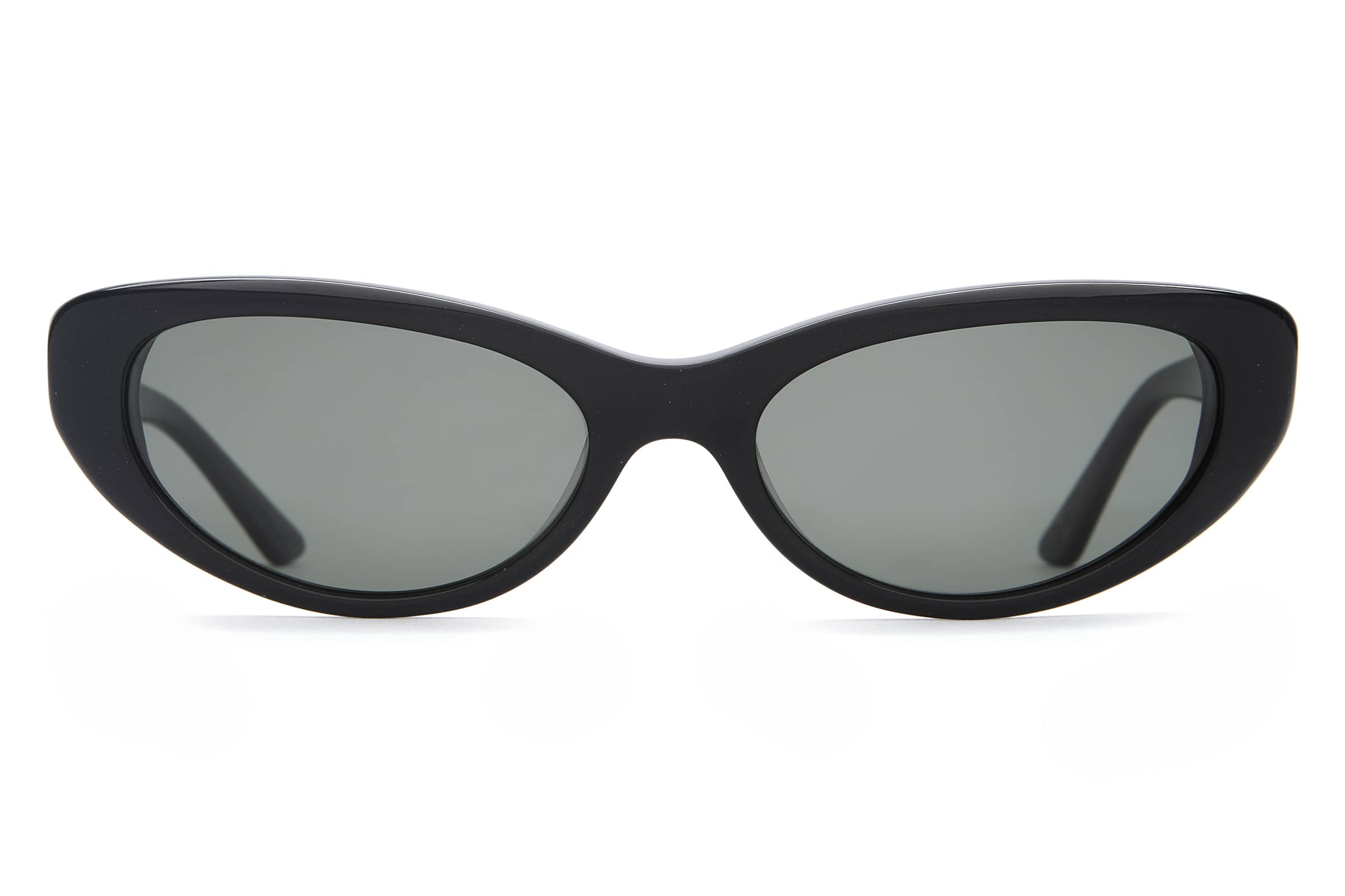 The Petal Bomb Black Bioacetate Polarized Sunglasses