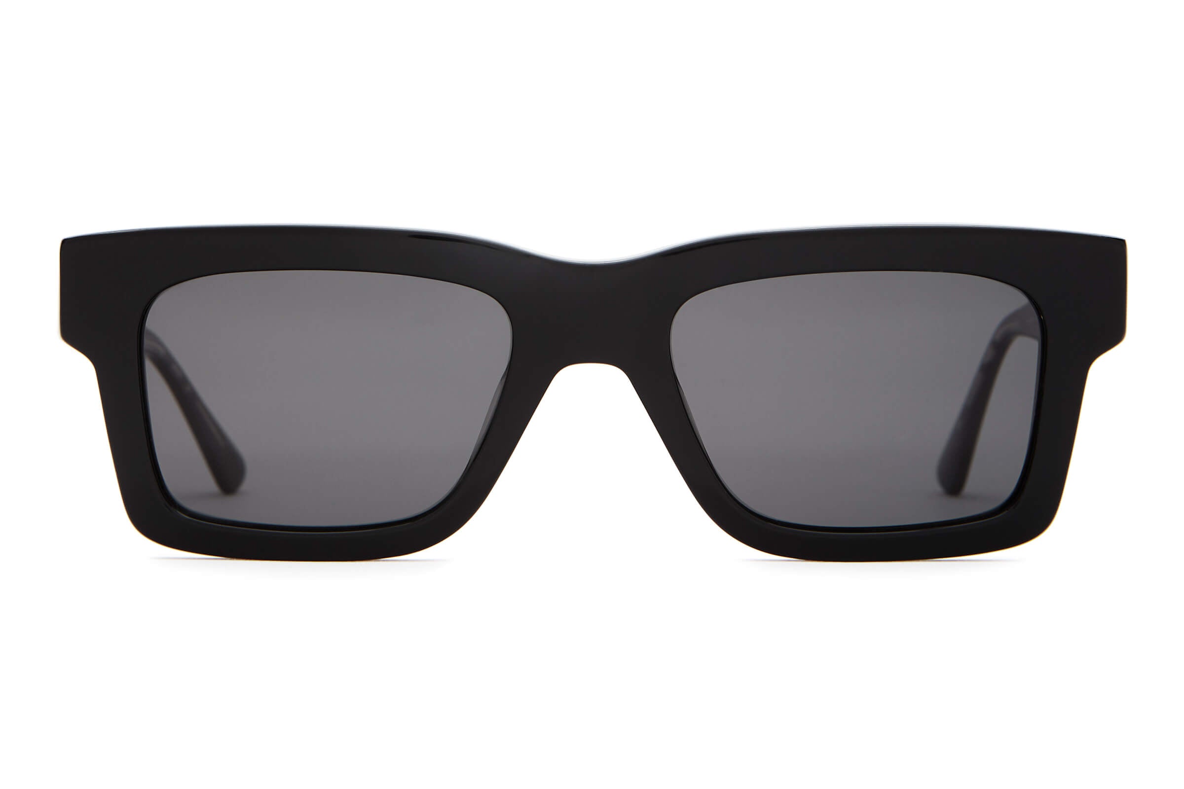 The Speedway by Blake Johnson Black Polarized Sunglasses