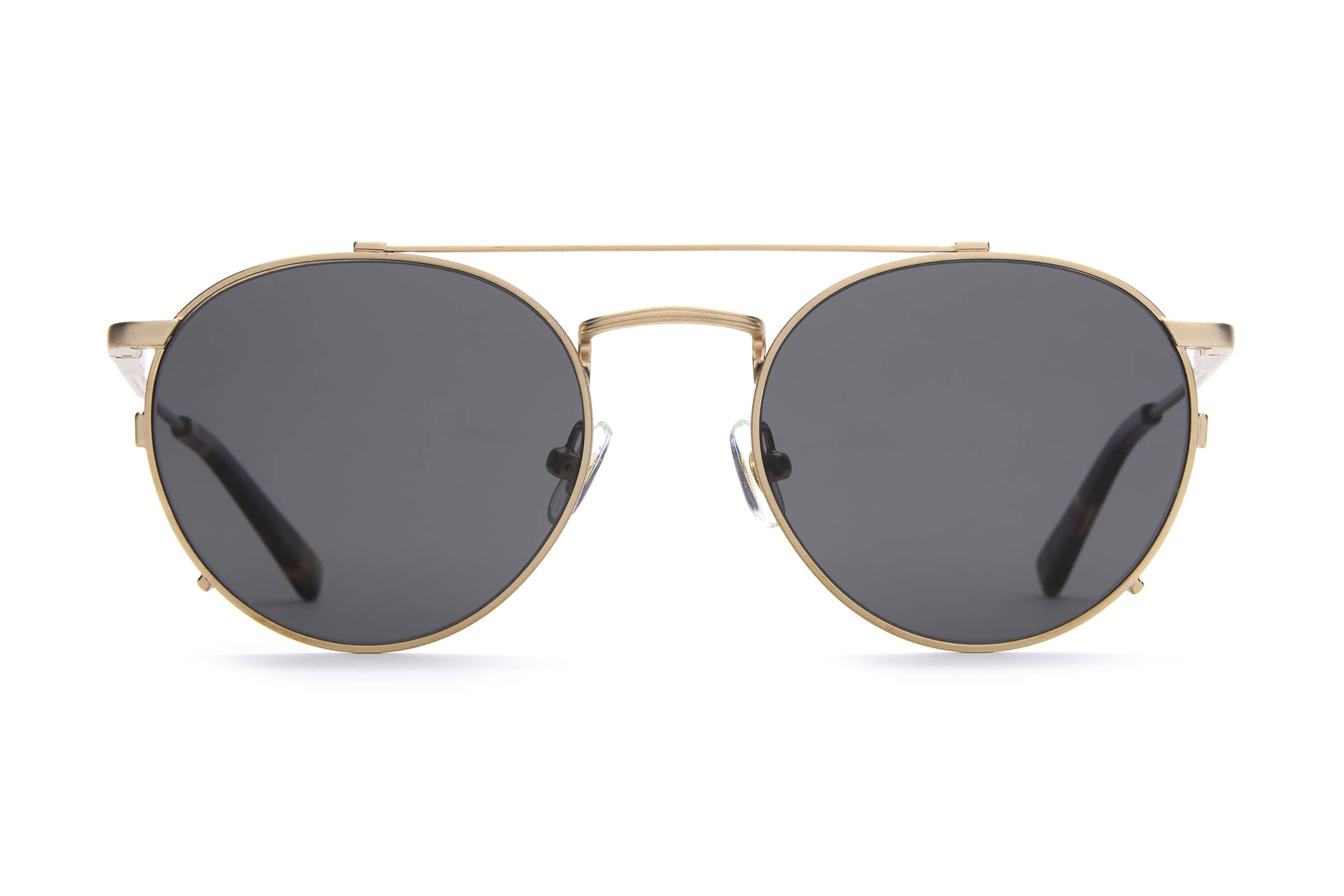 The Tuff Safari Gold Metal Polarized Sunglasses