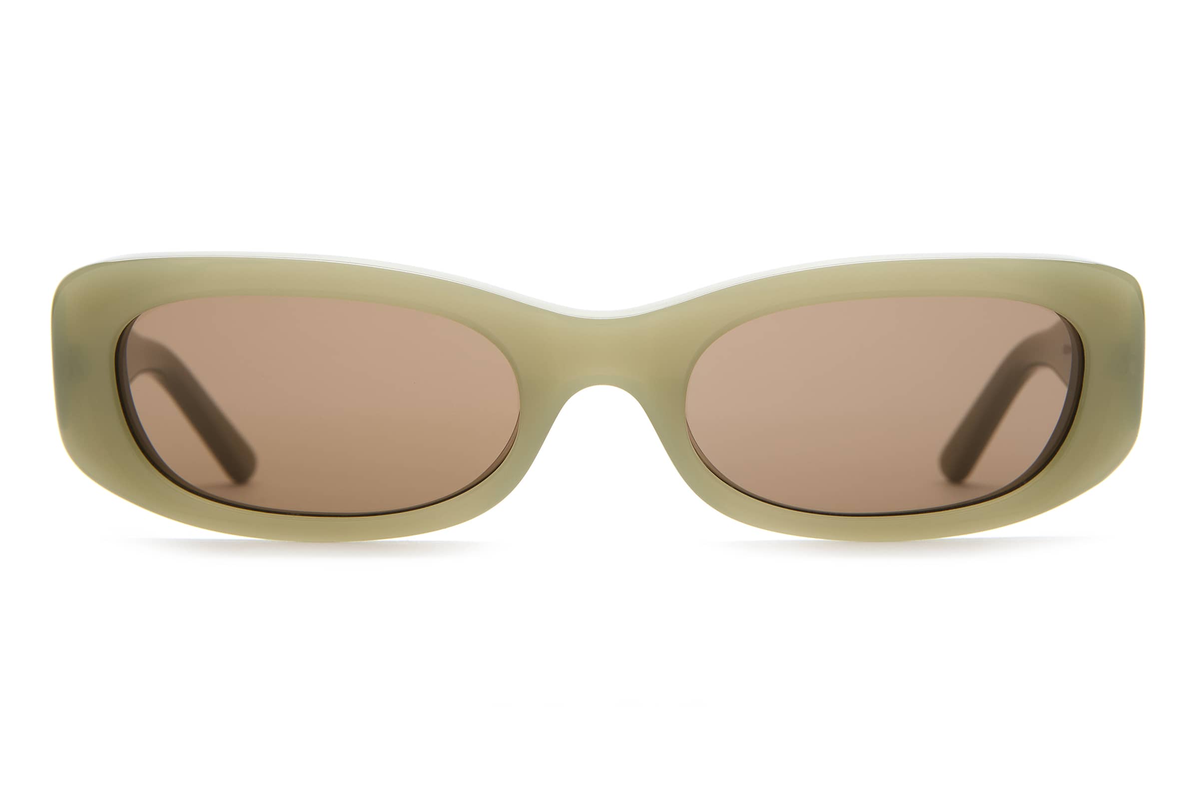The Void Pixie Artichoke Green Bioacetate Sunglasses
