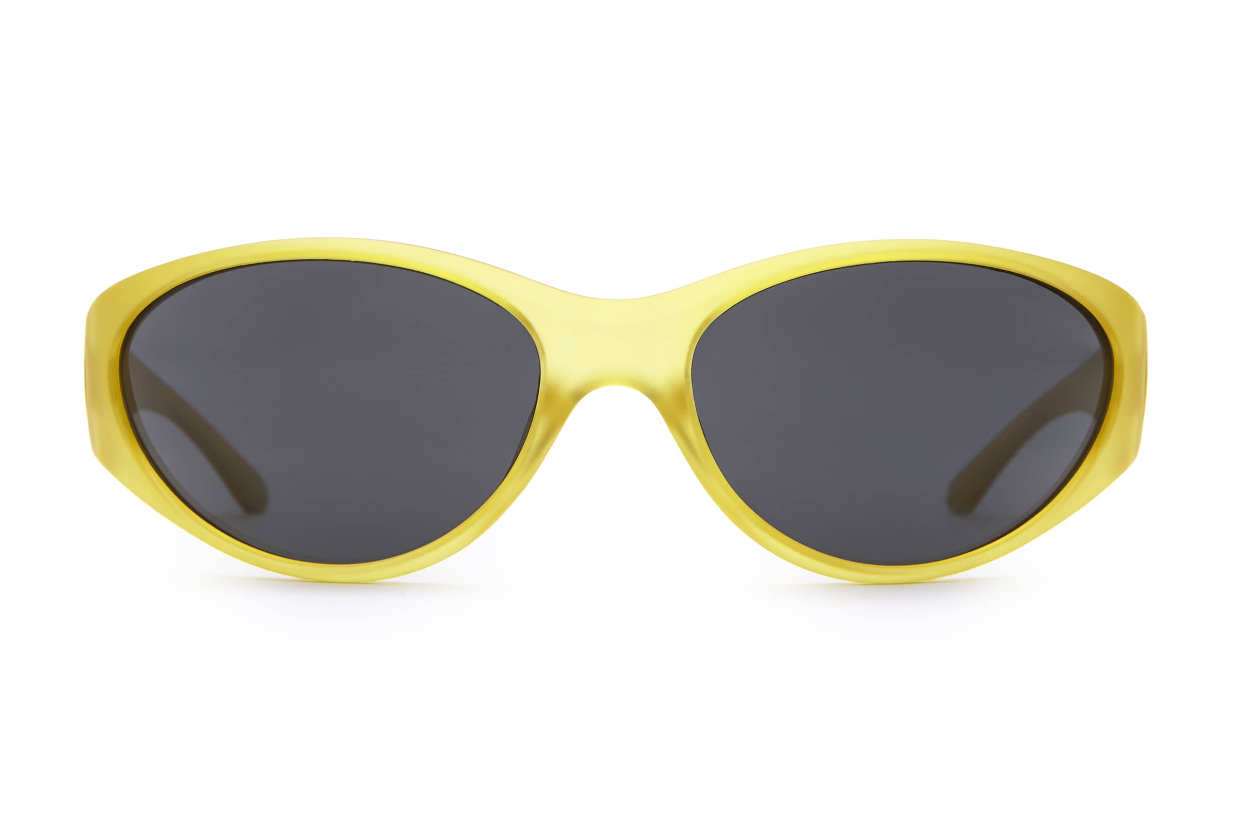 The Warp Zone iggy NYC Yellow Wraparound Sunglasses