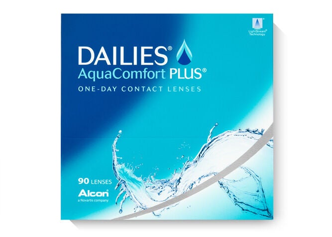 DAILIES Aqua Comfort Plus 90 Pack Contact Lenses