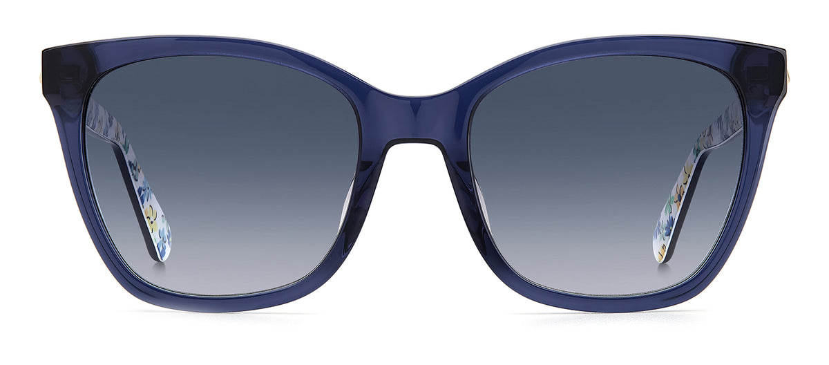 Kate Spade DESI/S 9O 0PJP Square Sunglasses - Blue
