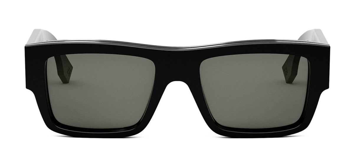 Fendi FE 40118 I 01A Flattop Sunglasses - Black