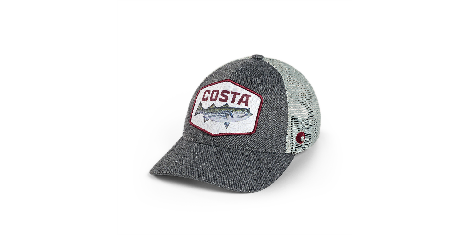 Topo Striped Bass Trucker