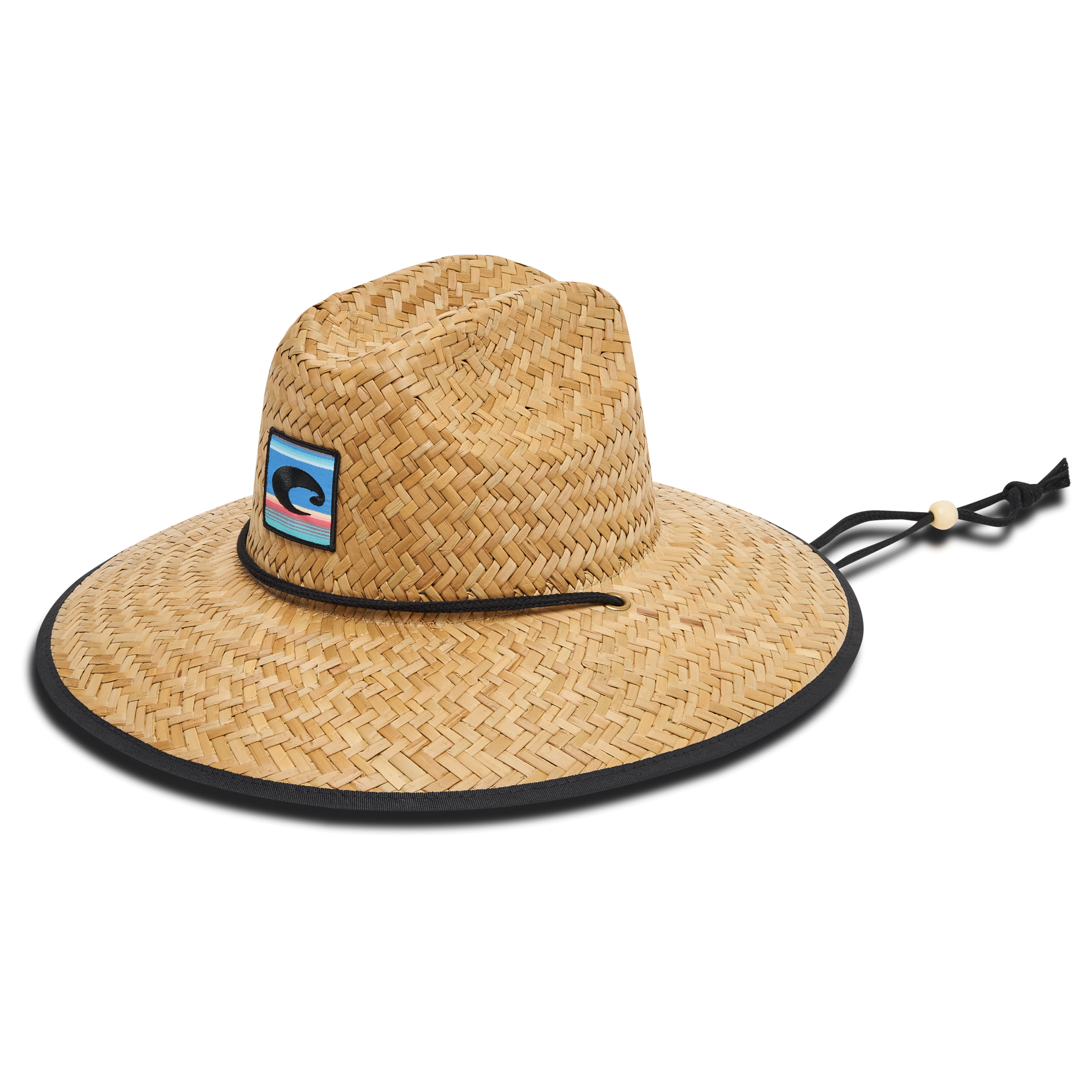 Lifeguard Straw Hat Fiesta Print