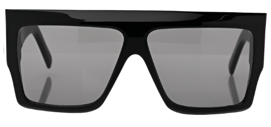 Celine BOLD 3 DOTS CL 40092I 6001A Flattop Sunglasses - Shiny Black