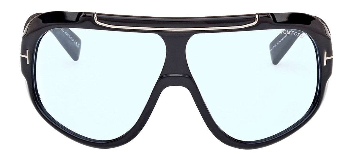 TOM FORD RELLEN 01V Mask Sunglasses - Black